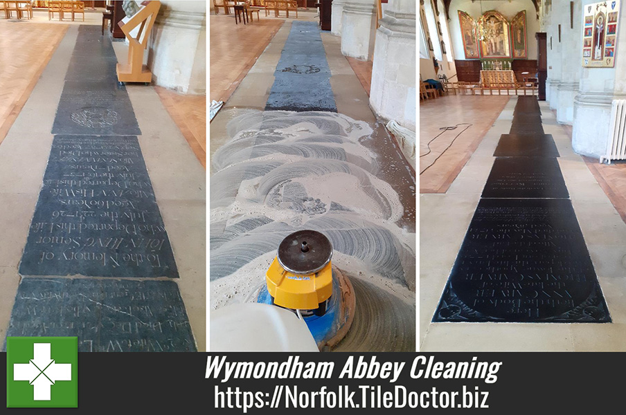 Marble Ledger Stones Renovation Wymondham Abbey